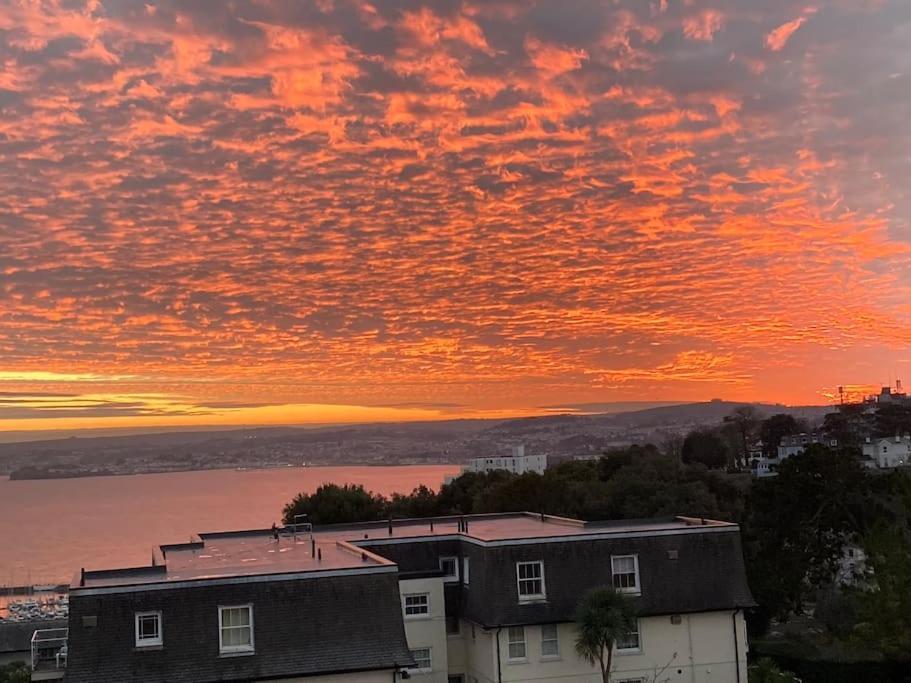 شقة Number 7 Torquay Stunning Sea Views المظهر الخارجي الصورة